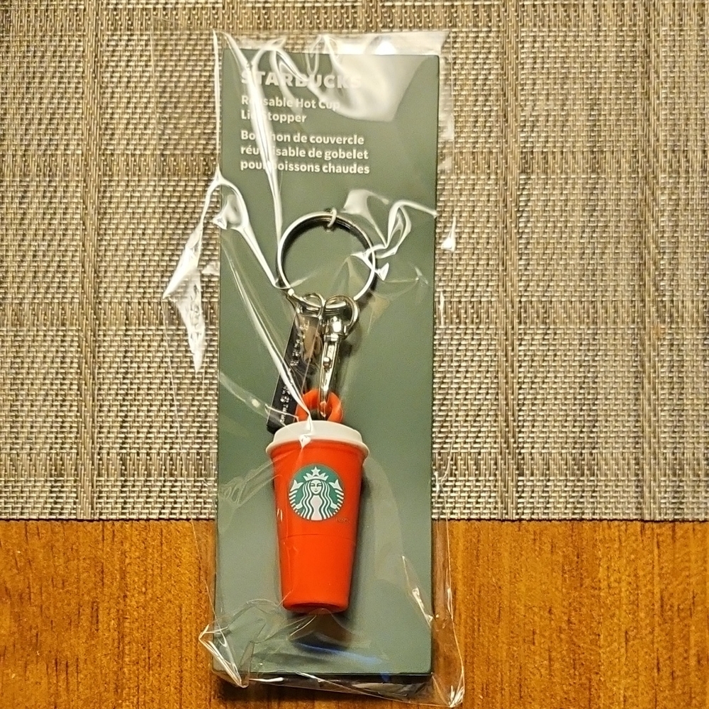Starbucks Red Cup Keychain Accessory